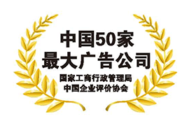 中國50家(jiā)最大(dà)廣告公司